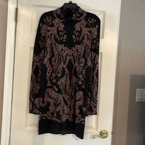 Free people straight mini knit dress